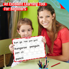 10 Pack Phonemic Awareness & Phonics Dry Erase Board