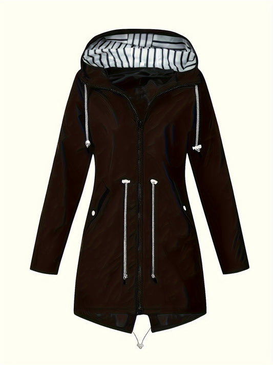 Hooded Waterproof Outdoor Jacket for Women
