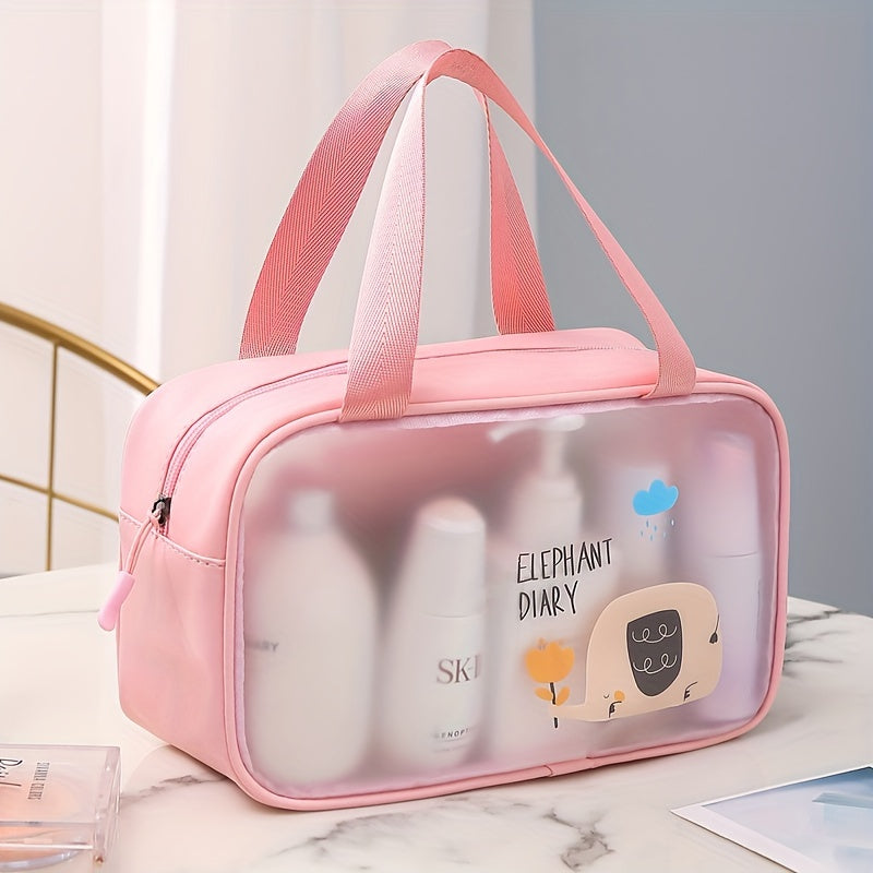 Transparent PVC Travel Makeup Bag Organizer Waterproof