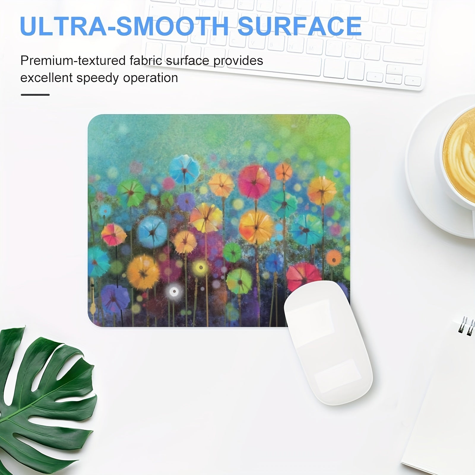 Flowering Bushes Gaming Mouse Pad