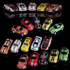 Alloy Small Car Inertia Pull Back Toy Set
