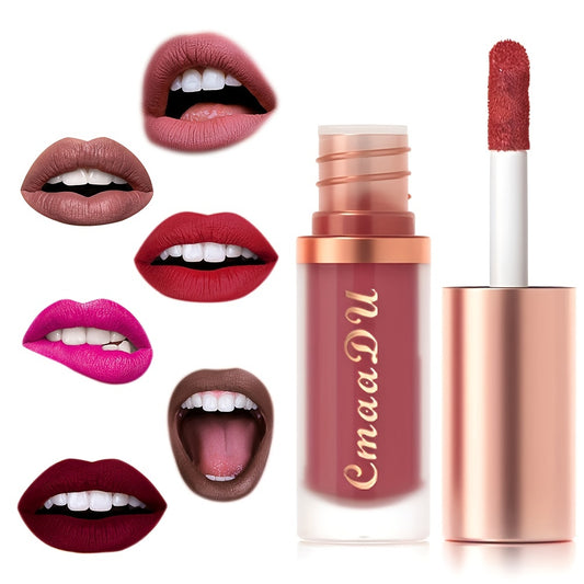 Waterproof Matte Lip Glaze and Velvet Lipstick Set