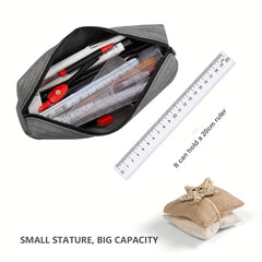 SeamiArt Small Solid Pencil Case - Organize Your Supplies in Style