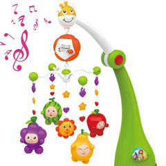 Newborn Crib Bell Rotatable Bedside Rattle Toy
