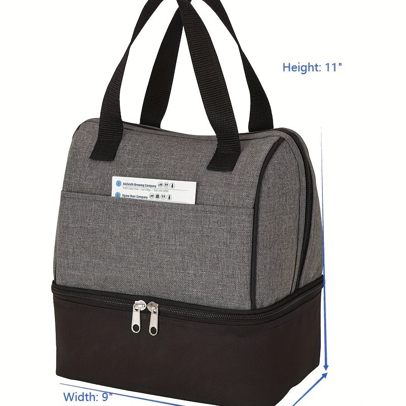 Portable Insulated Lunch Cooler Bag for Outdoor Activities
