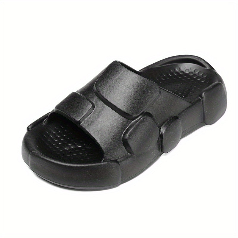 Men's Non Slip Platform Slides Comfortable Cloud Slides