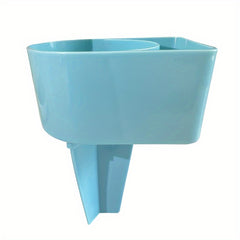Beach Cup Holder & Pocket - Keep Valuables Safe & Sand-Free