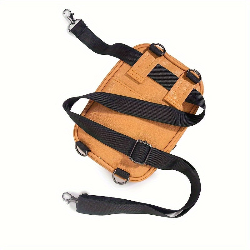 Solid Small Ladies Shoulder Bag with Adjustable Strap for Travel and Work