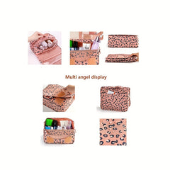 Waterproof Cosmetic Bag with Hook for Travel Toiletries