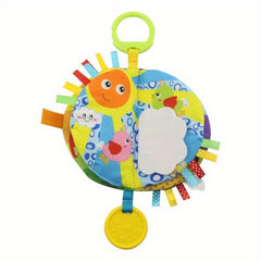 Rattle Ring Paper Car Hanging Cloth Book for Baby