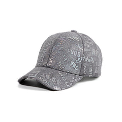 Letter Graffiti Print Baseball Cap Lightweight Adjustable Hip Hop Dad Hat