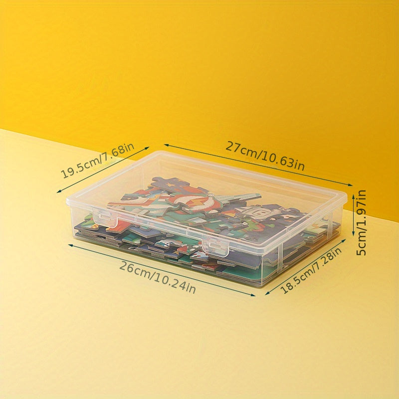 Clear Plastic Storage Box With Lid Toy Storage Bins