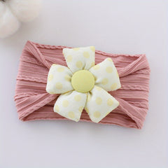 Cute Flower Knot Hairbands for Baby Girls