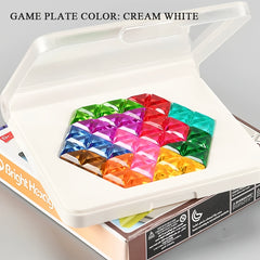Colorful Heart Puzzle Game ABS Material Family Bonding