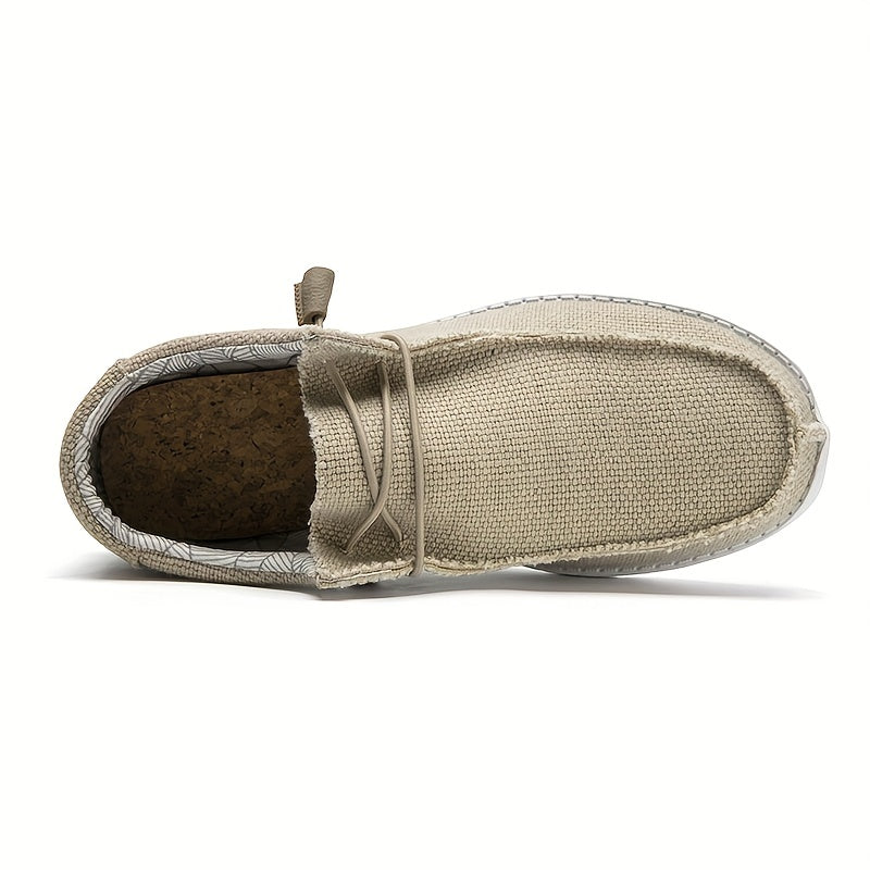 Men's Breathable Lightweight Loafer Shoes with Shoelaces