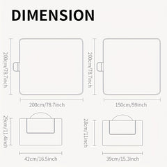 Waterproof Picnic Camping Mat Portable Moisture-proof Mat