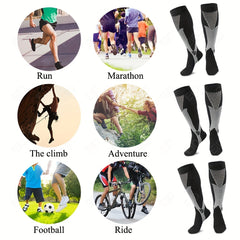 High Elastic Basketball Football Compression Socks