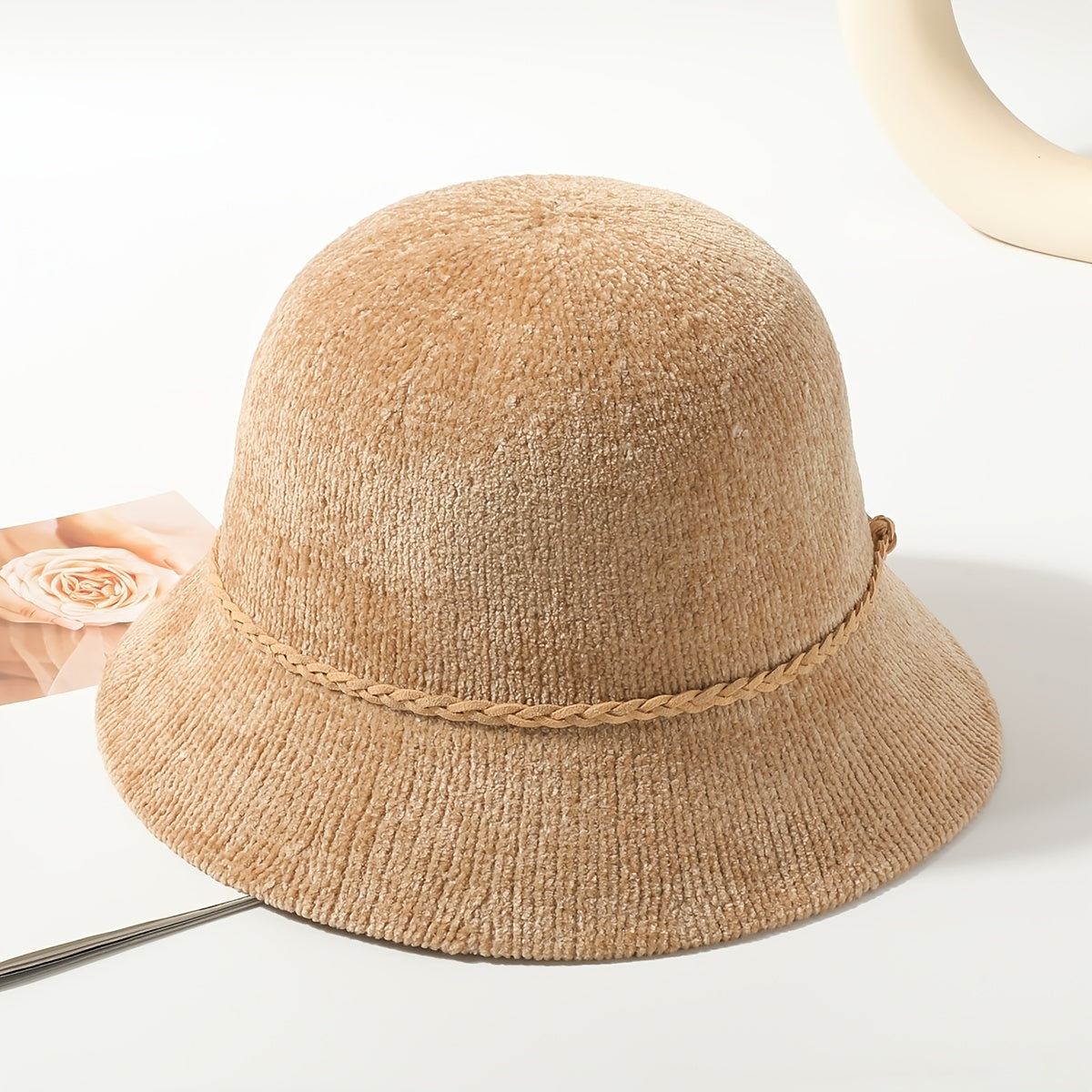 Women's Winter Warm Strap Bucket Hat Valentine's