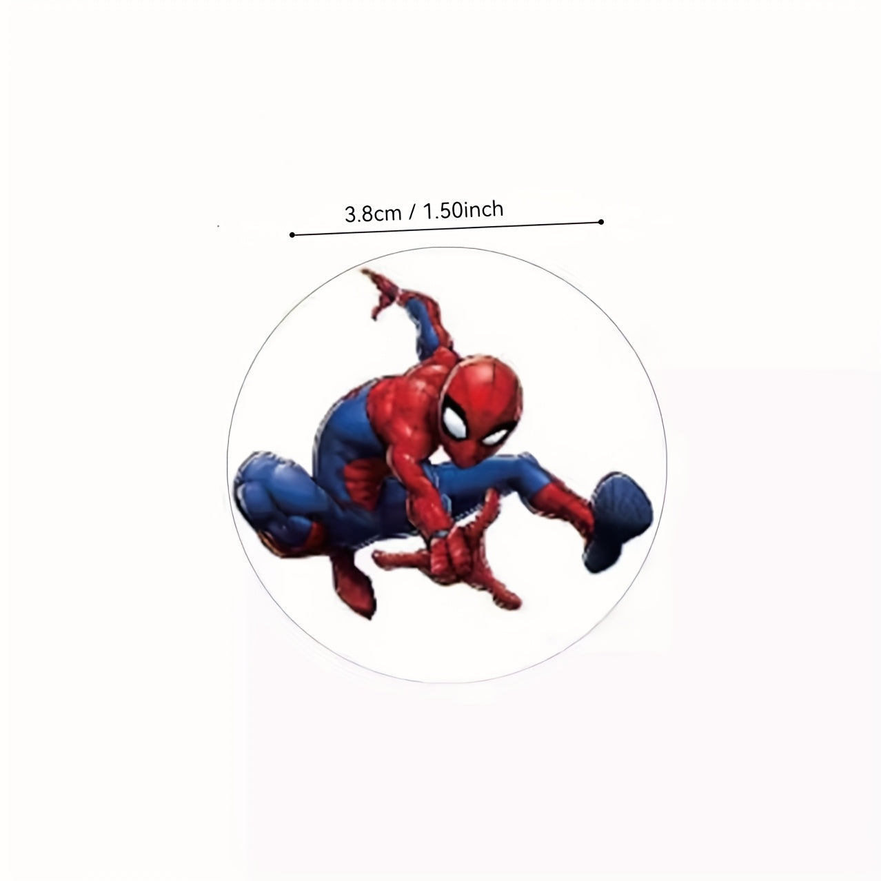 500pcs Spider Man Sticker Roll - DIY Decorative Graffiti Stickers