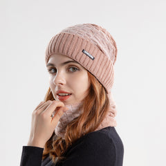 Thick Knit Balaclava Ski Mask Hoodie Hat Unisex Winter Beanie
