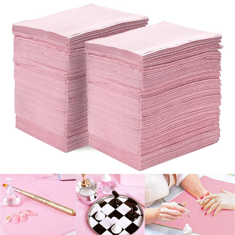 50pcs Disposable Tattoo Nail Tables Mats Beauty Cleaning Mat