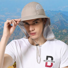 Sunshade Wide Brim Hat UV Protection Bucket Hat