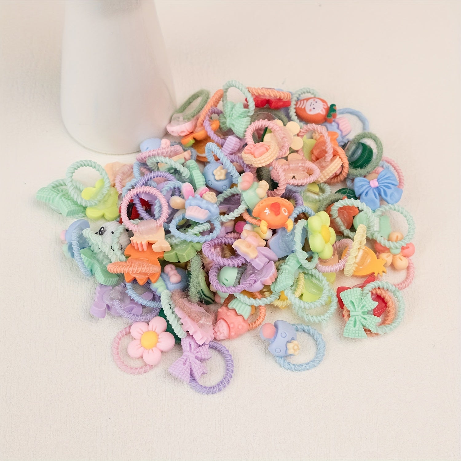 Cartoon Hair Rope for Girls Baby Hair Accessories