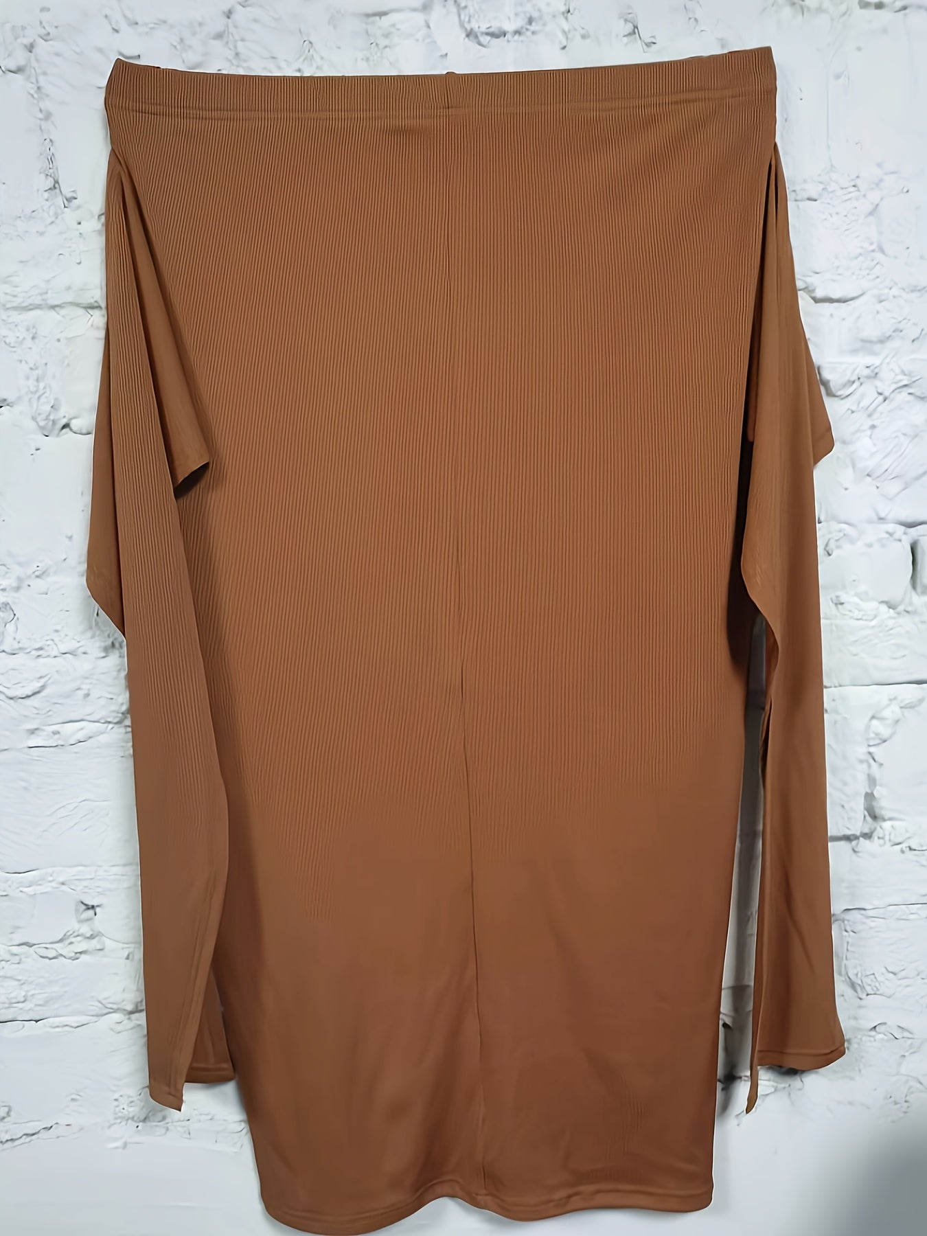  Tie Front Pencil Skirt Medium Stretch Solid