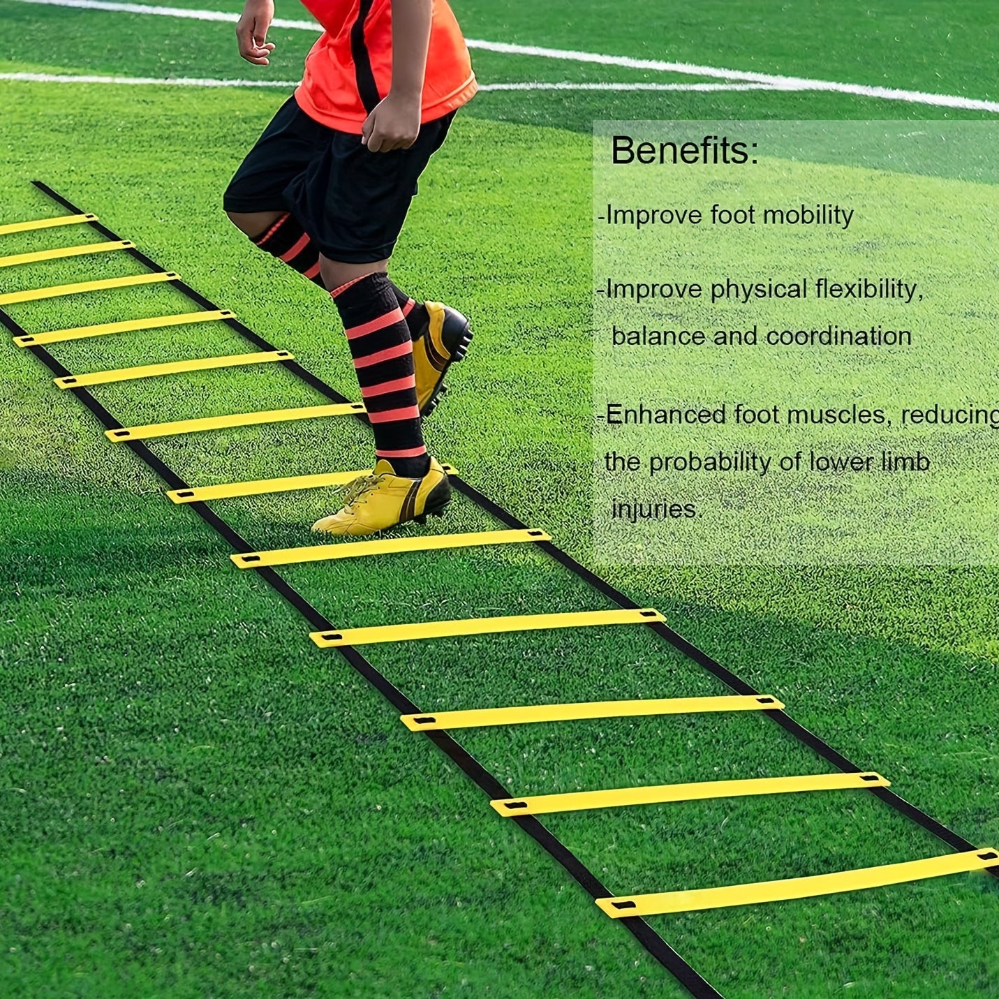 Agility Training Ladder Speed Training for Football & Basketball