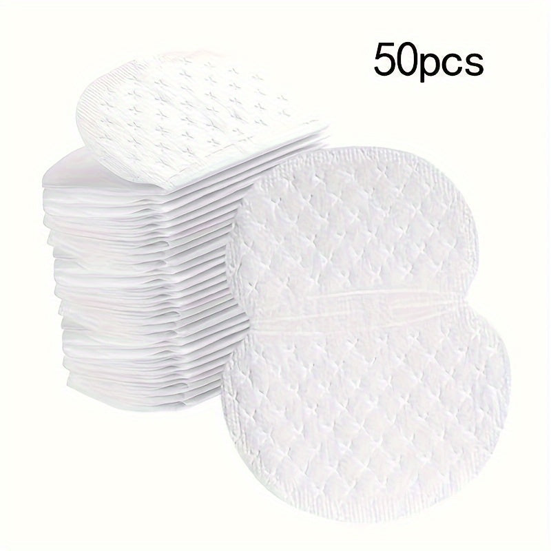 50-100 Pcs Disposable Armpit Sweat Pads - Odorless & Breathable