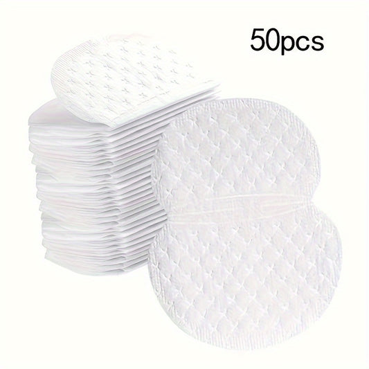 50-100 Pcs Disposable Armpit Sweat Pads - Odorless & Breathable