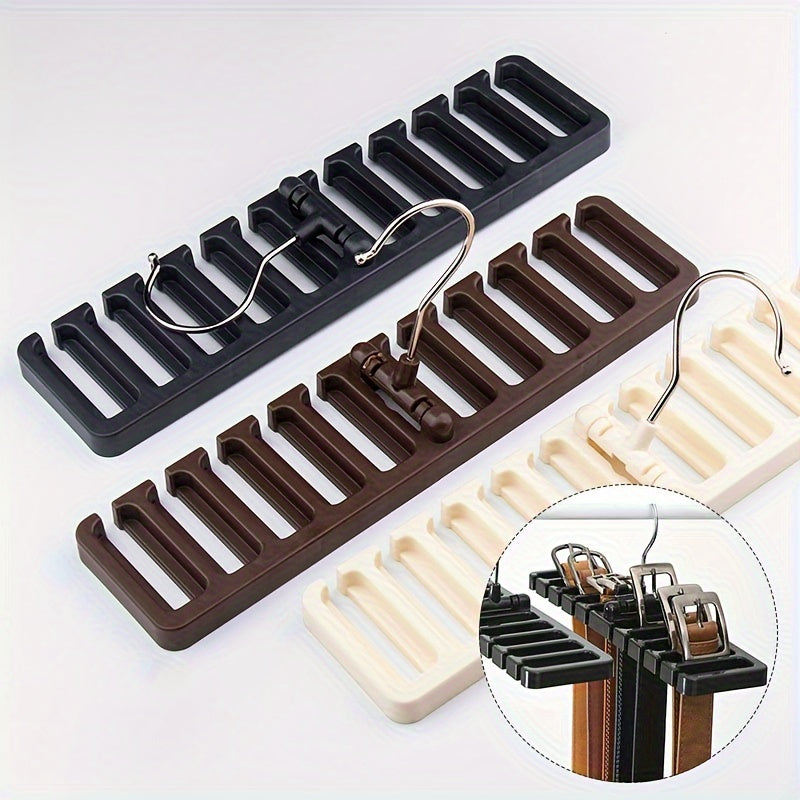 10 Card Belt Storage Rack for Hanging Neckties Belt Hanging Rack