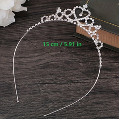 Kids Crystal Rhinestone Crown Hair Band