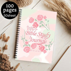 Bible Themed Spiral Coil Notebook Christian Notebook for Women