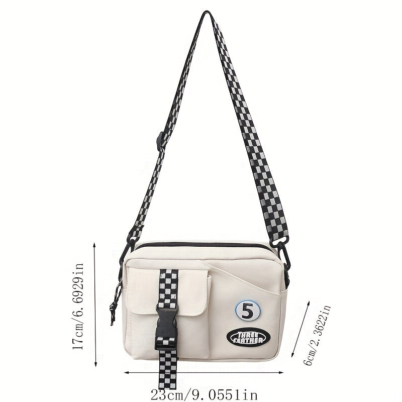 Square Crossbody Bag Couple Shoulder Bag