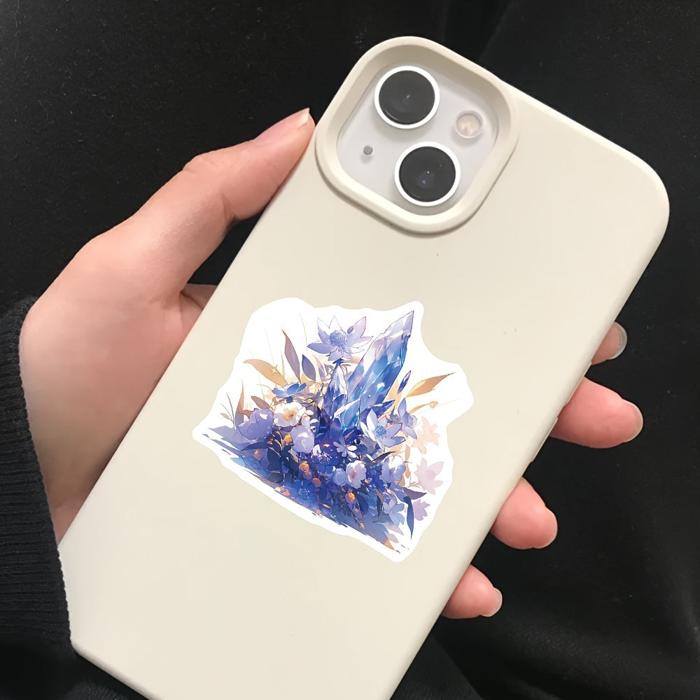50pcs Ice And Snow World Waterproof Stickers for Cup Guitar Luggage Phone Case