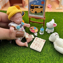 15in Mini Reborn Doll Simulative Lucky Doll Gift Accessories Random