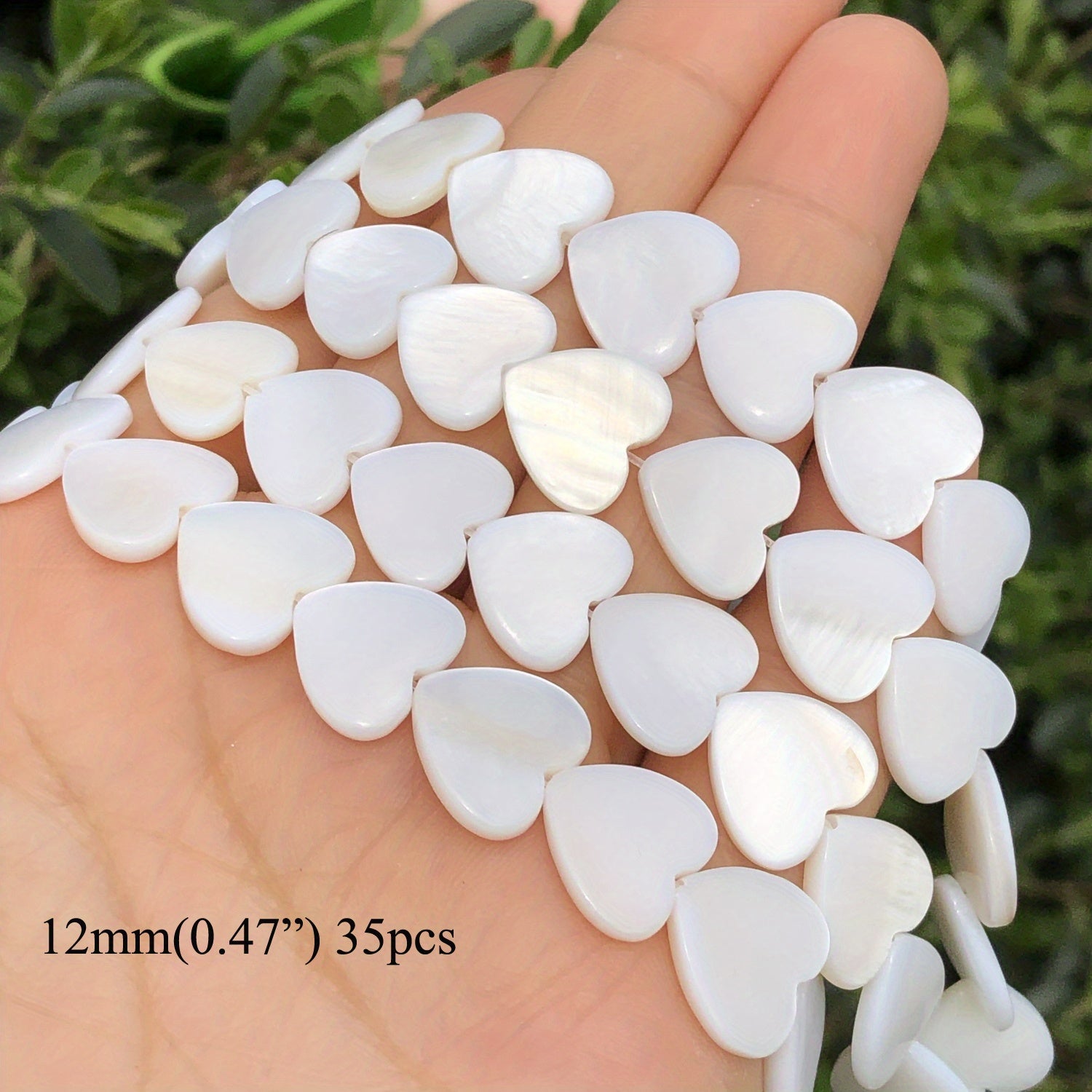 Natural Shell Beads 8-12mm Heart Horseshoe Snail Loose Beads for DIY Jewelry