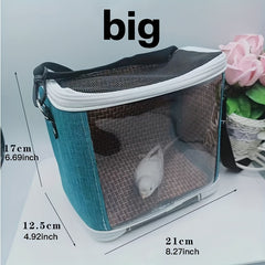 Portable Bird Carrier Bag for Travel Training Outings Lightweight Backpack