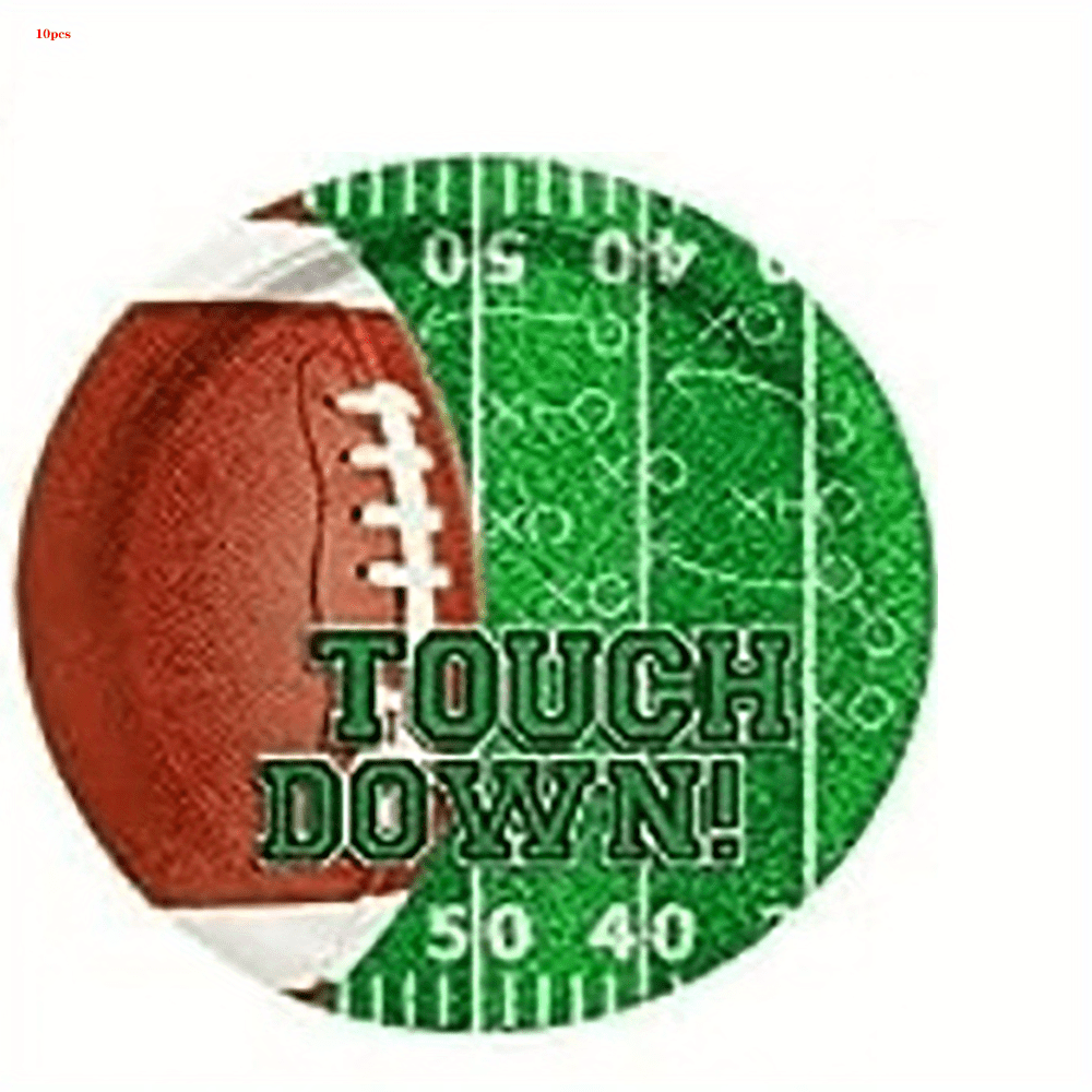Football Party Supplies - Touchdown Plates & Napkins Set