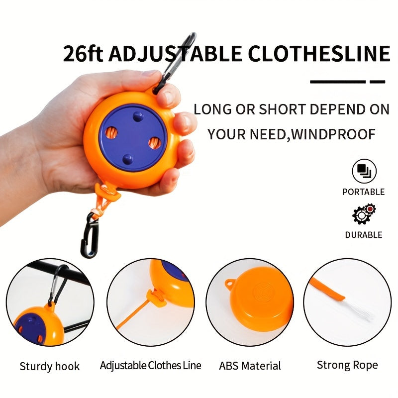 Portable Clothes Drying Line for Camping and Travel