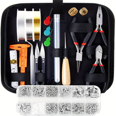 845pcs Jewelry Making Supplies Kit with Tools, Wire, Findings