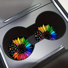 Car Coasters Absorbent Cup Holder Accessories 1pc