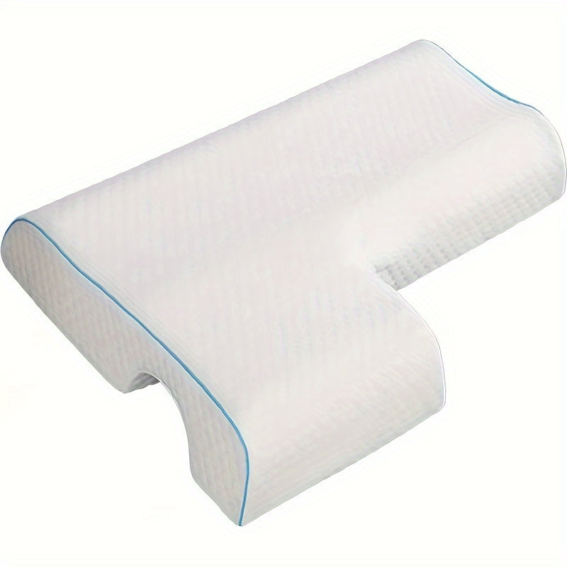 Couples Arched Cuddle Pillow Memory Foam Hand Rest Pillow for Sleeping