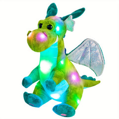 Luminous Dinosaur Plush Toy Soft Stuffed Animal with Wings