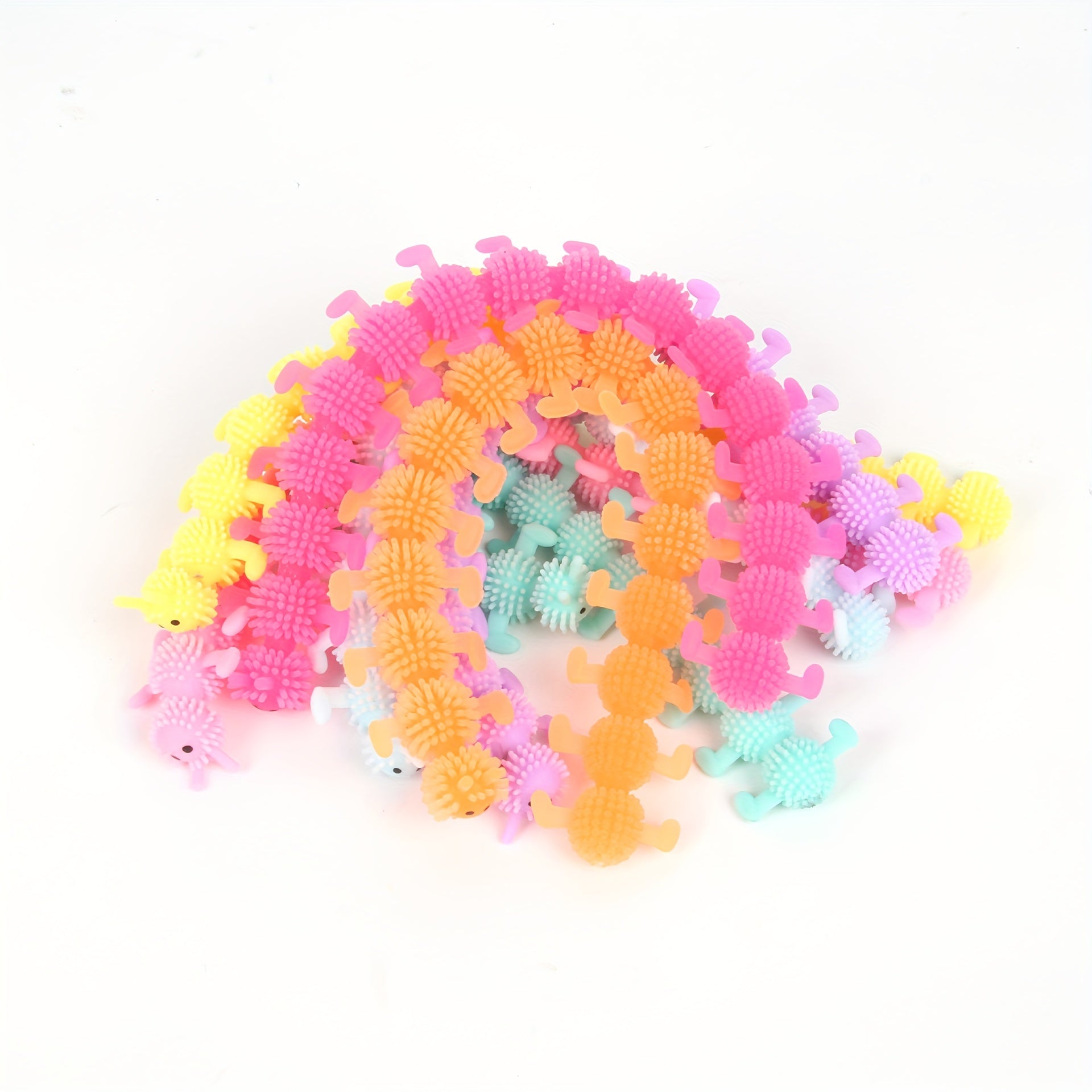 3pcs Unicorn Caterpillar Sensory Toys Party Decoration