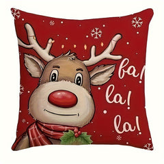 Christmas Pillowcase Cover for Sofa Living Room & Bedroom