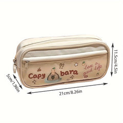 Girl Heart Pencil Bag Drawstring with High Appearance