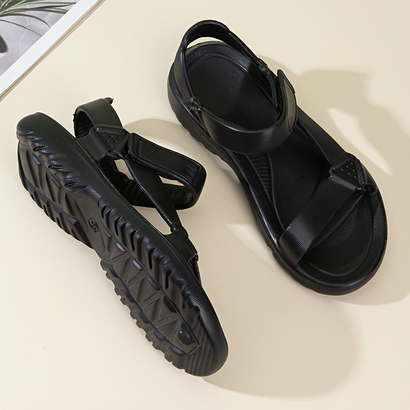 Women's Hook & Loop Fastener Sports Sandals Lightweight Anti slip Wading Sandals