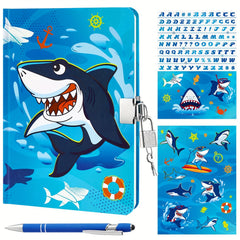 Mermaid Sequin Notebook Set with Lock & Pen